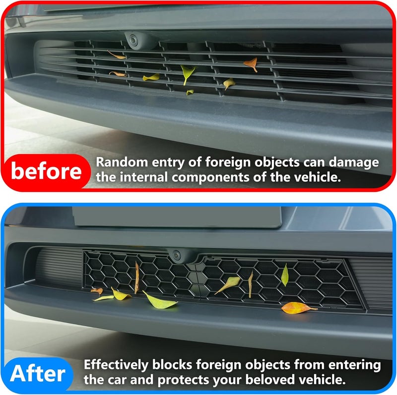 Arcoche Front Grill for Tesla Model Y 2025 2026 Juniper Mesh Grille Grid Inserts Air Inlet Vent Grille Cover Replacement With Insect Protection Accessories - Image 4